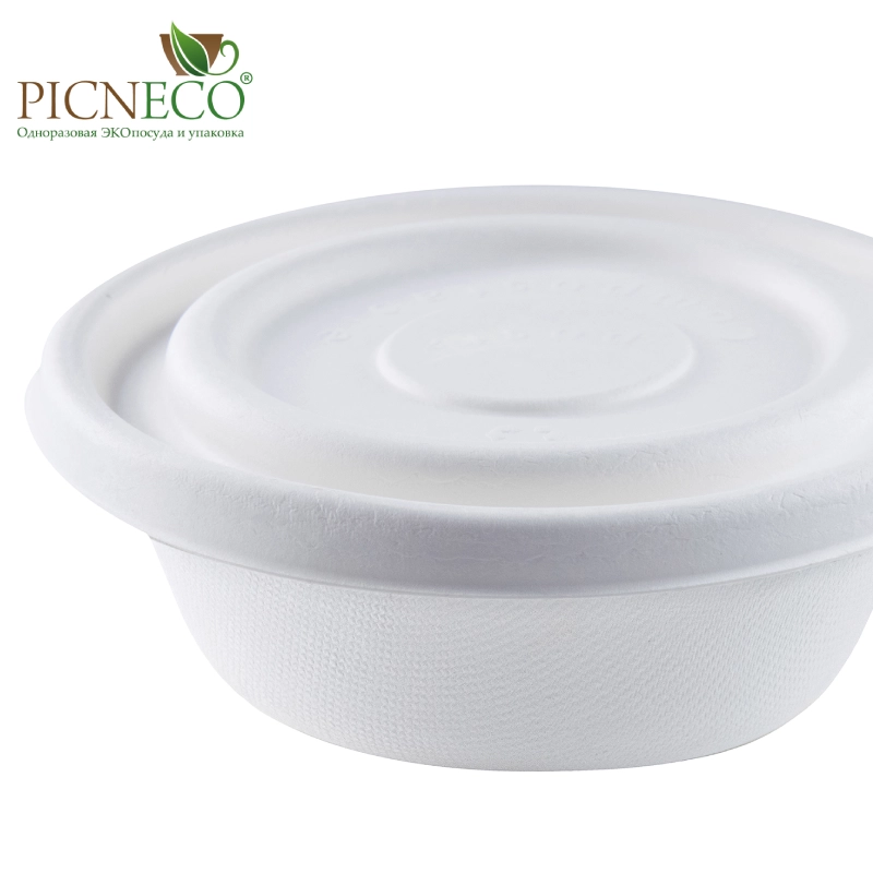 товар Миска 500 мл из целлюлозы, белая MS122